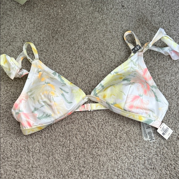 PINK Victoria's Secret Other - PINK Victoria's Secret Floral Swim Top in Pastel Hues